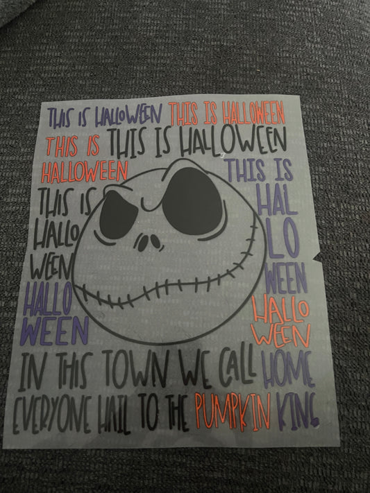 This is Halloween. Nightmare