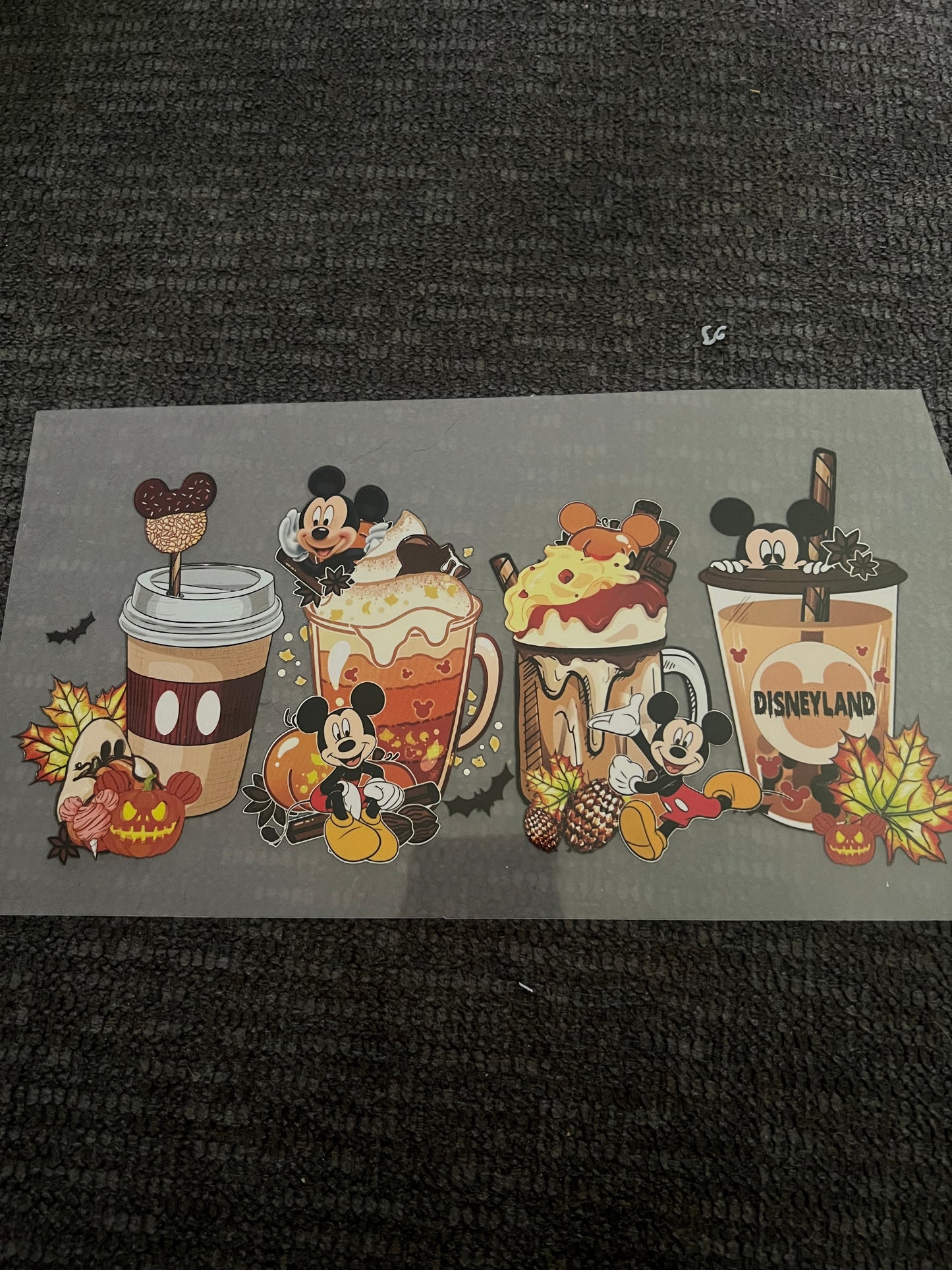 Mickey fall cups