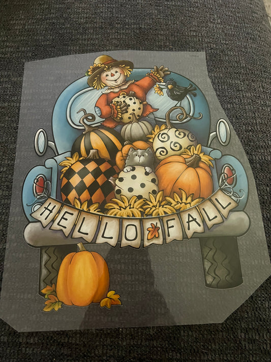 Hello fall scarecrow