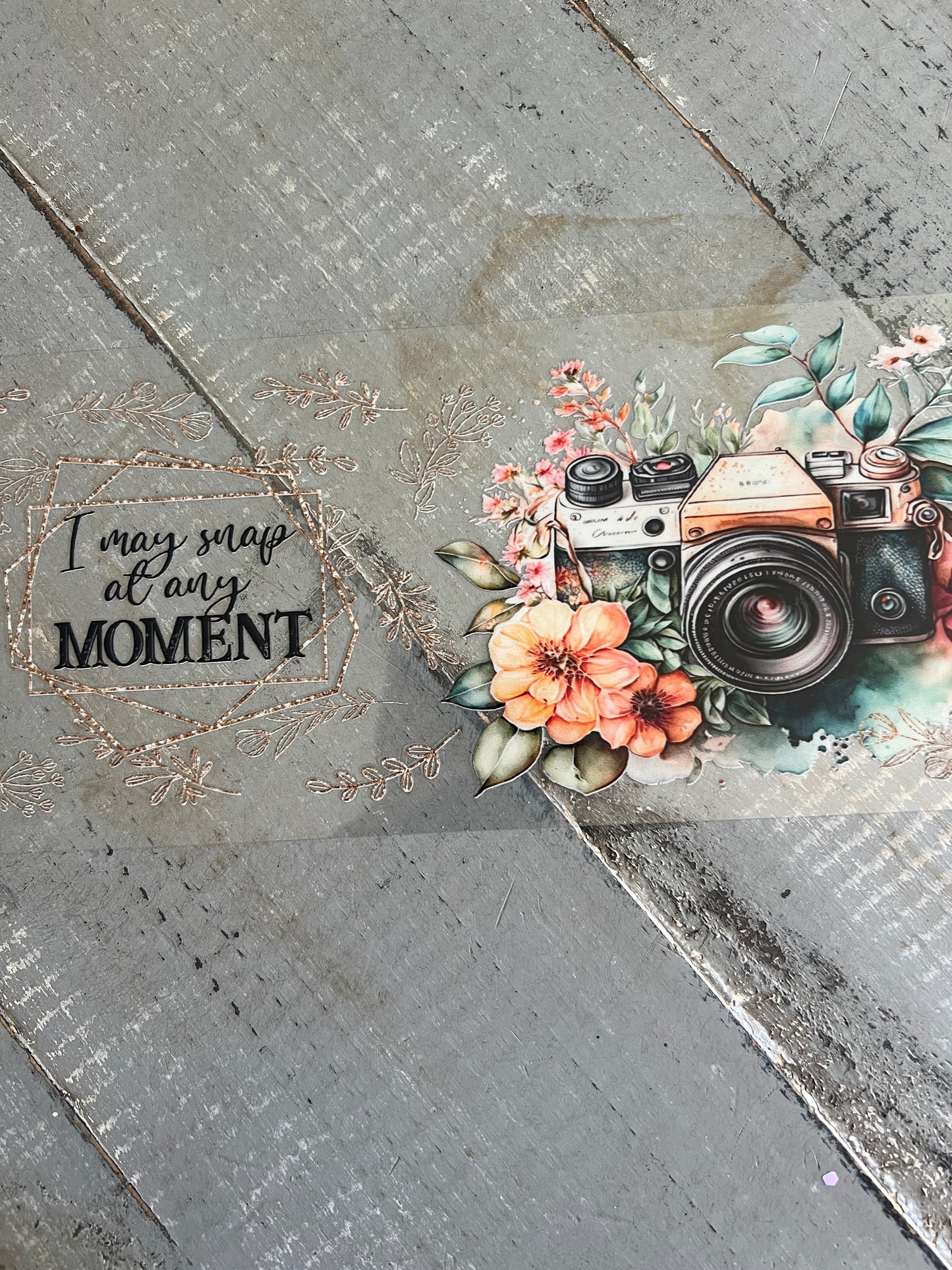 I may snap at any moment