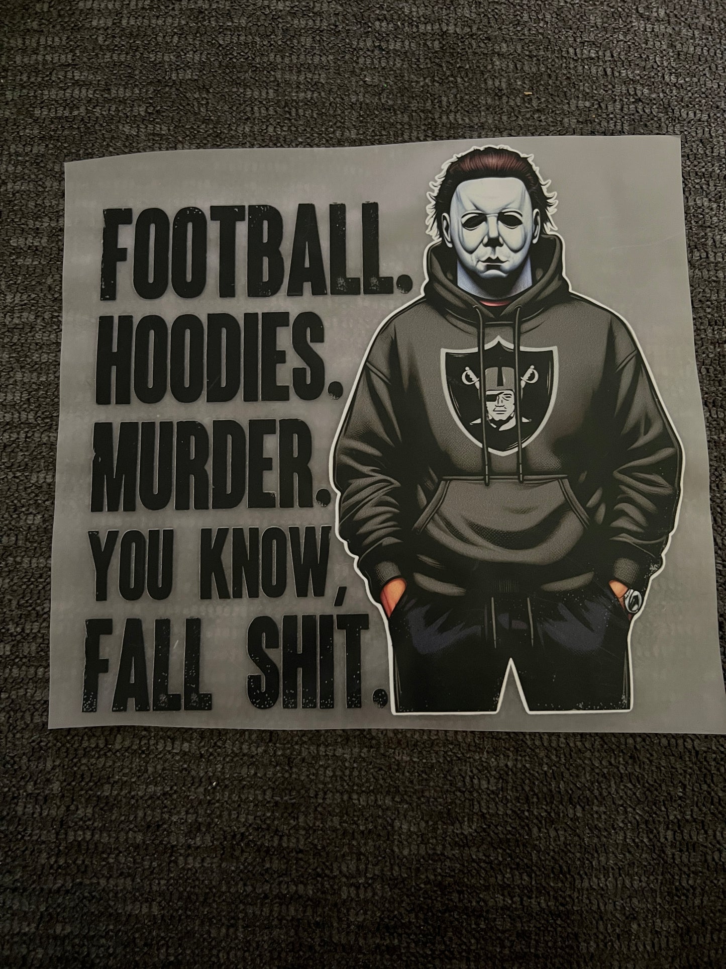 Football. Hoodies. (Raiders)