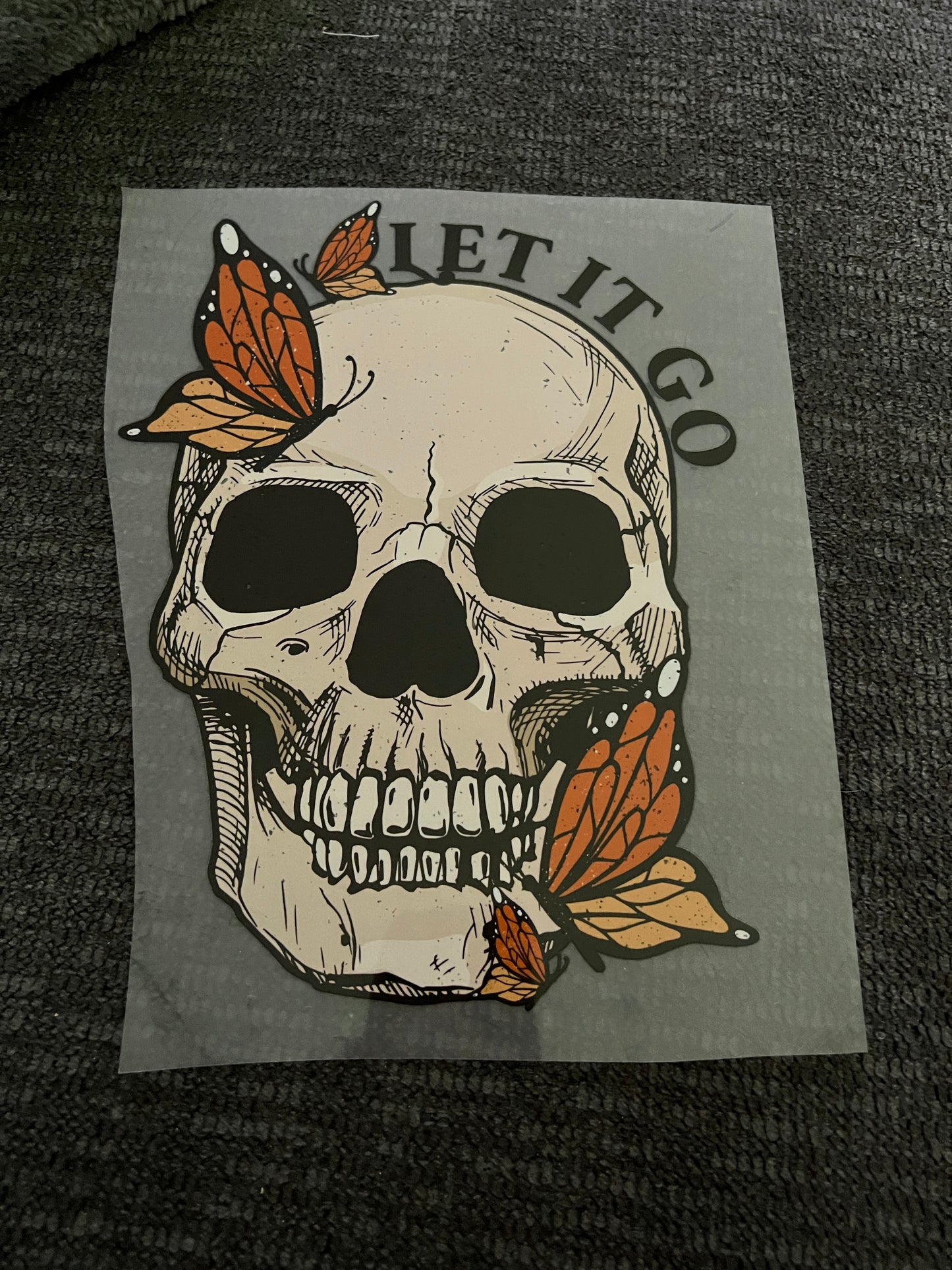Let it go skull