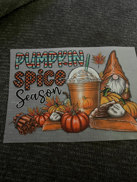 Pumpkin spice season