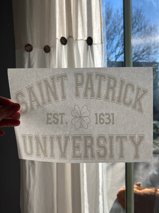 Saint Patrick’s university (white)