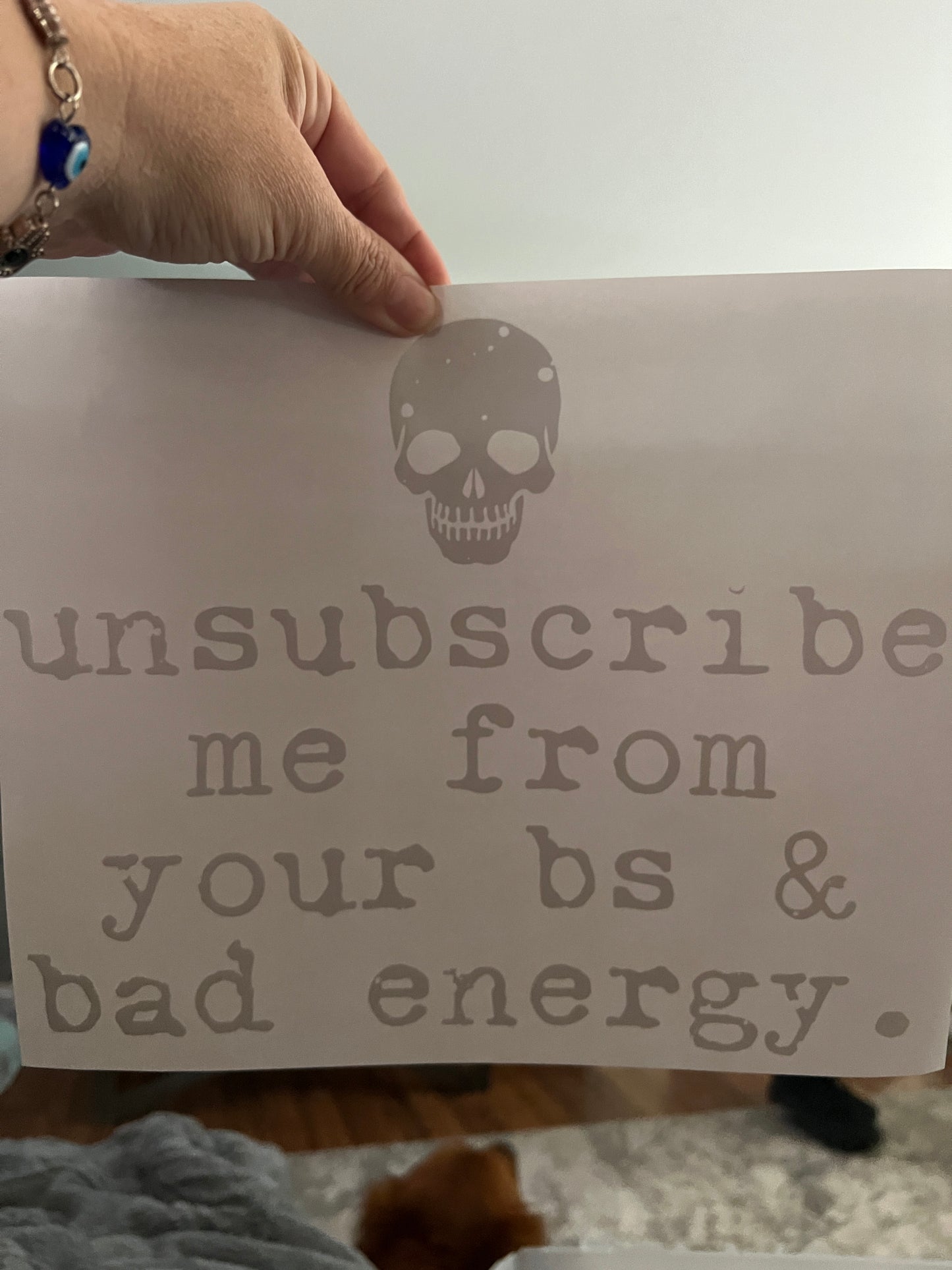 Unsubscribe me from your BS and bad energy
