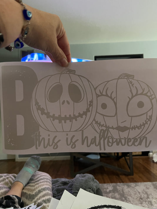 Boo. This is Halloween (black)