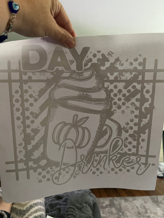 Day drinker pumpkin (black)