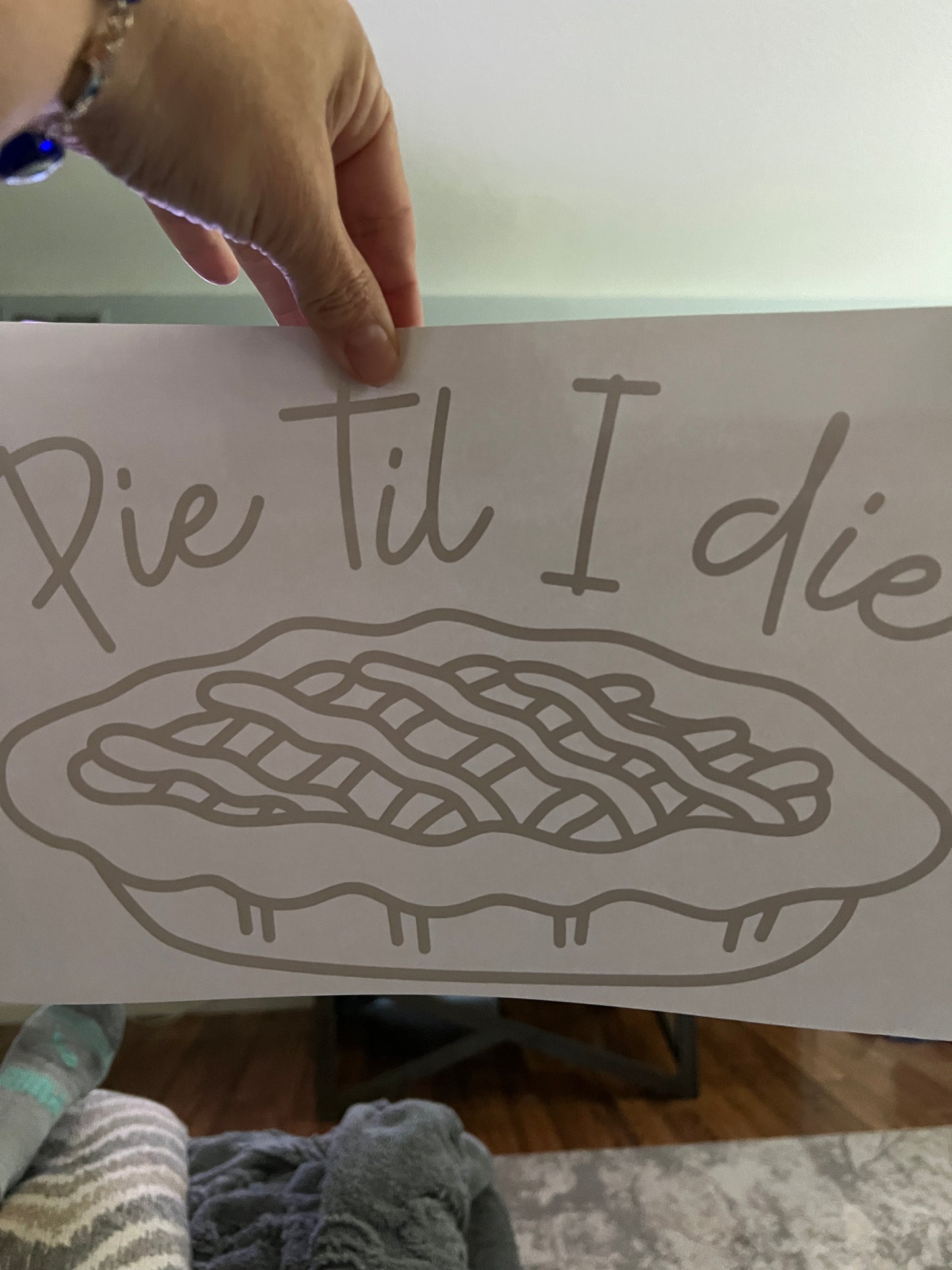 Pie until i die (black)