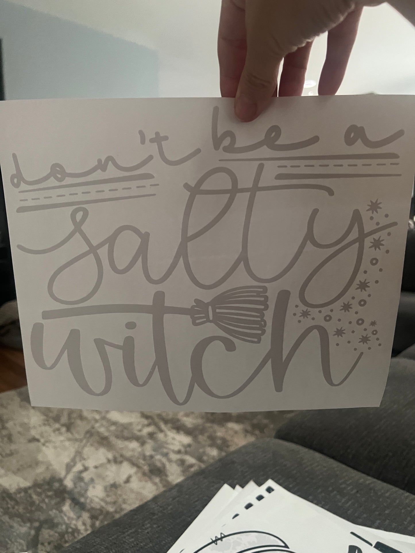 Don’t be a salty witch (black)