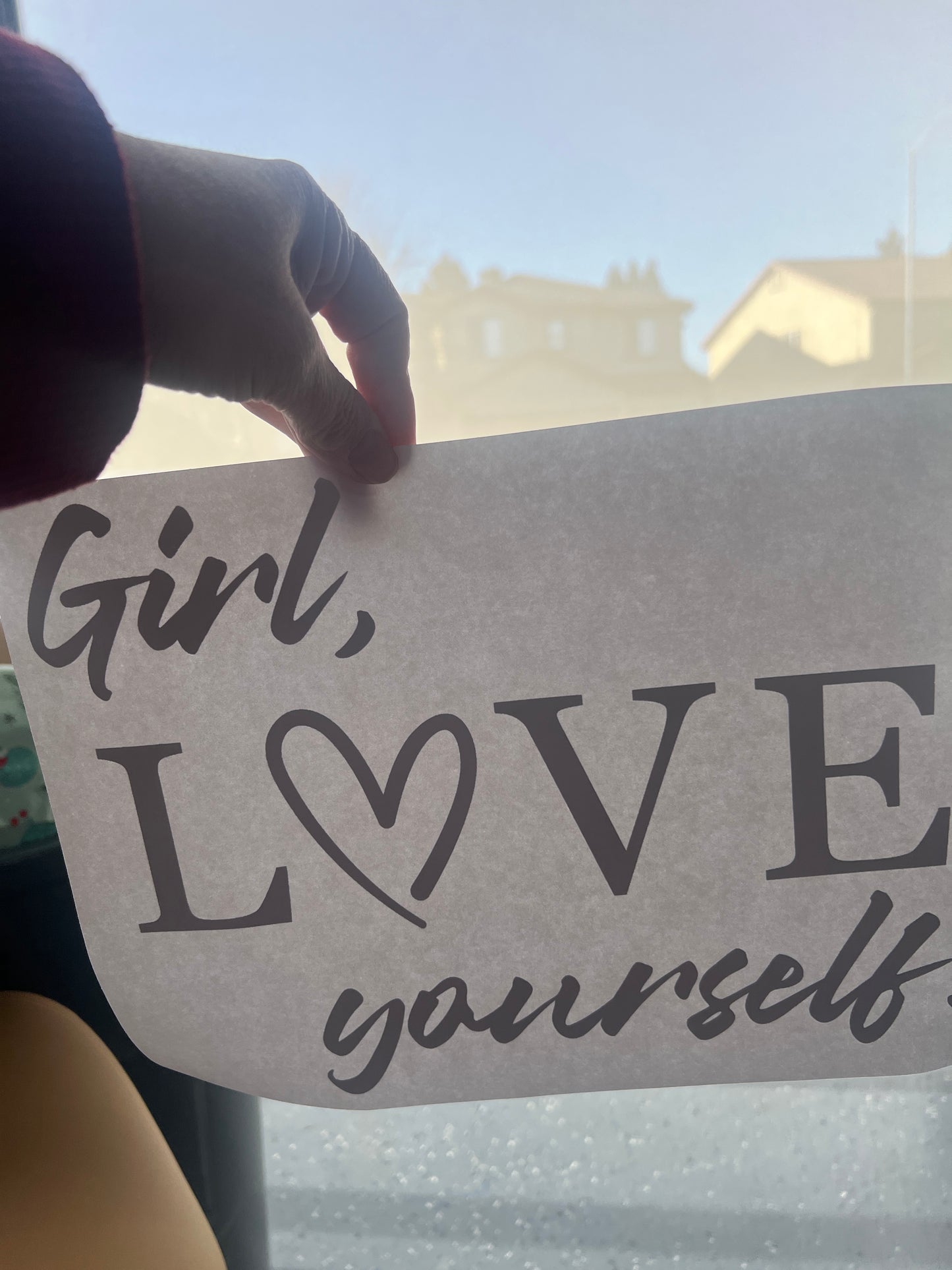 Girl love yourself (black)