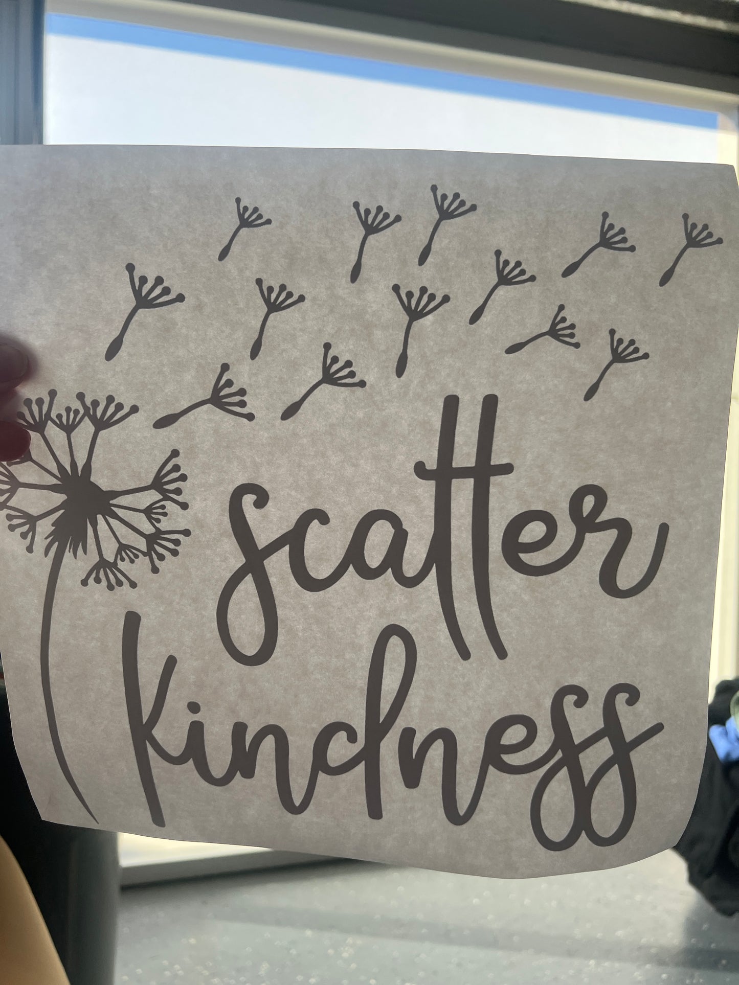 Scatter kindness (black)