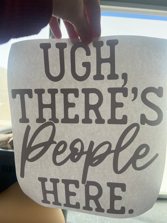 Ugh there’s people here (black)