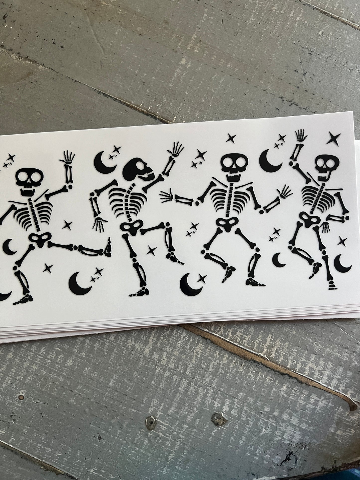 Dancing skeletons
