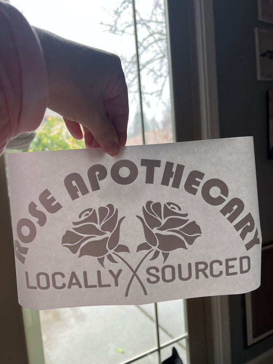 Rose apothecary (black)