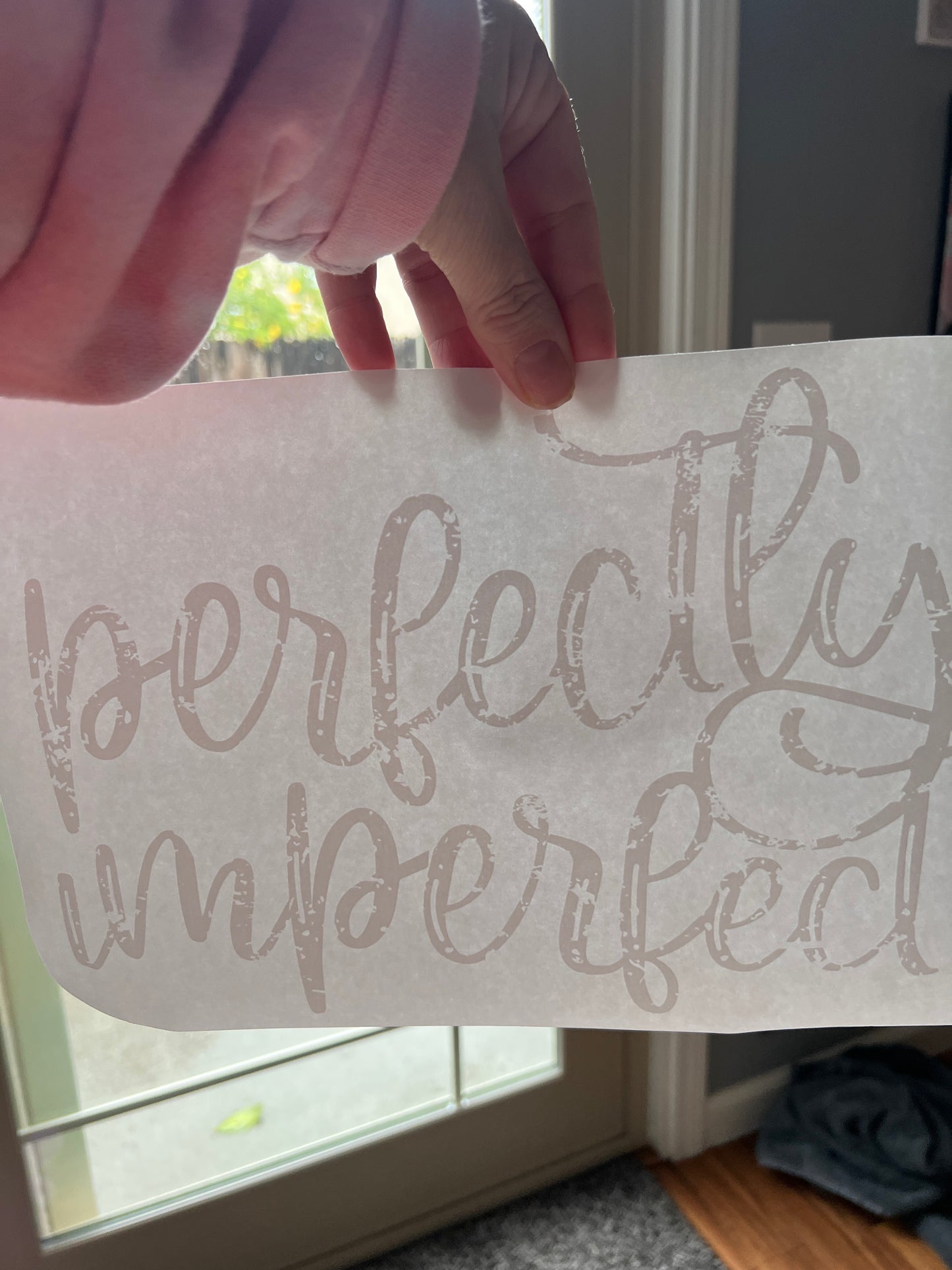 Perfectly imperfect (white)