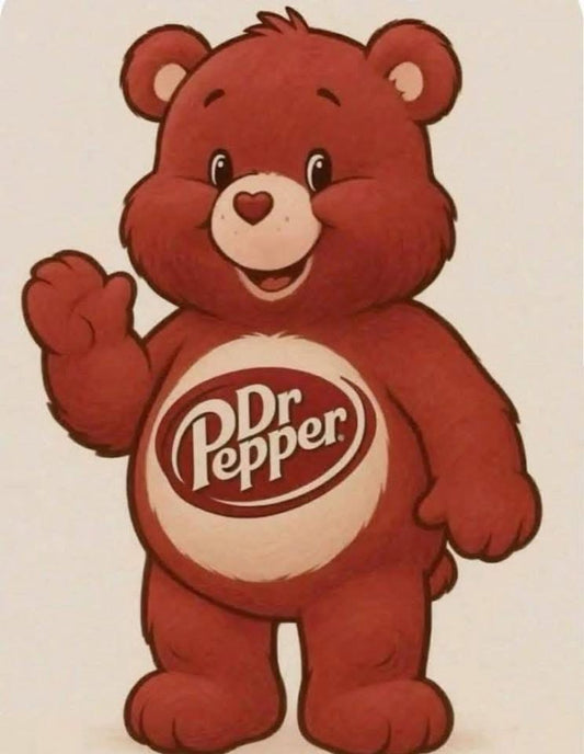 Dr Pepper care bear