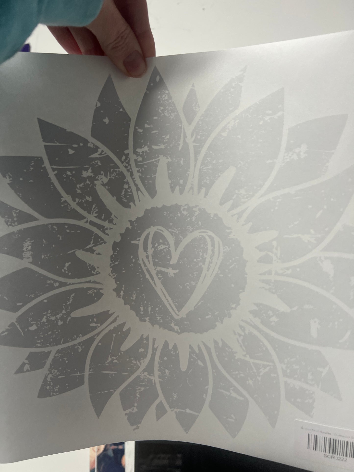 Sunflower heart (black)