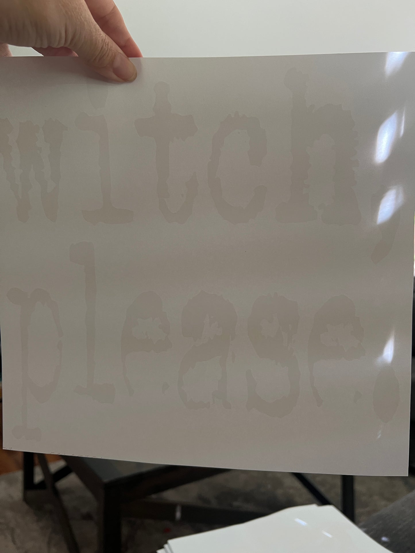 Witch please (white)