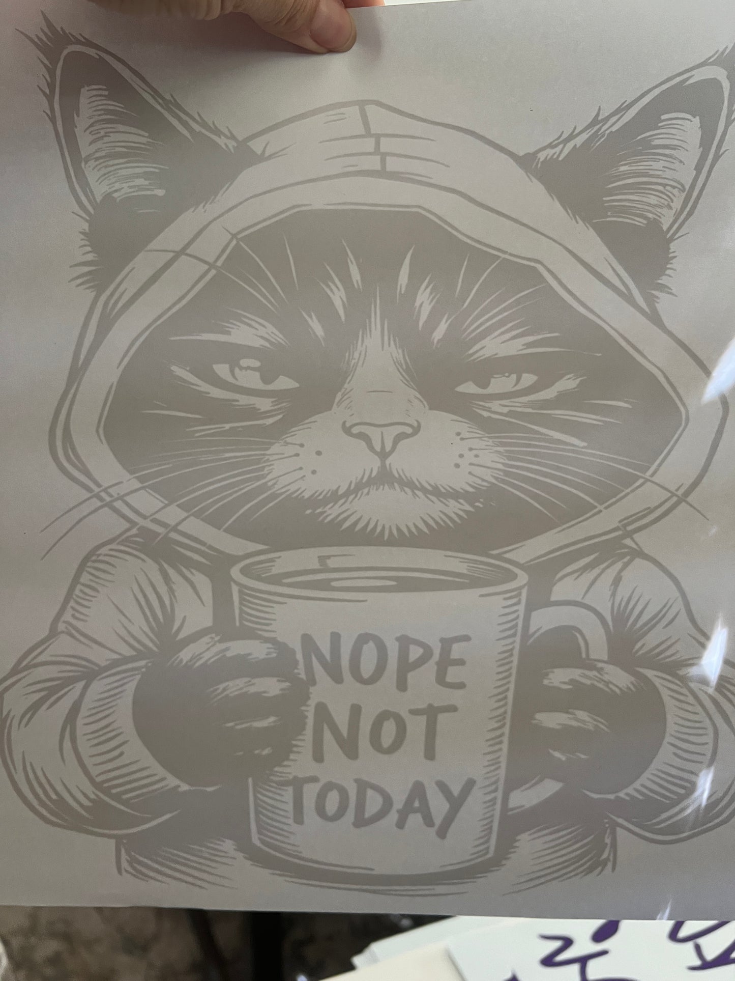 Nope not today (black)