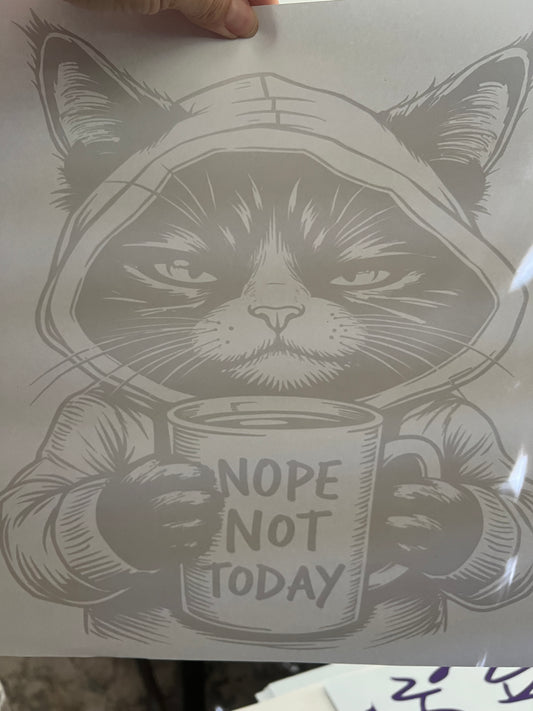 Nope not today (black)