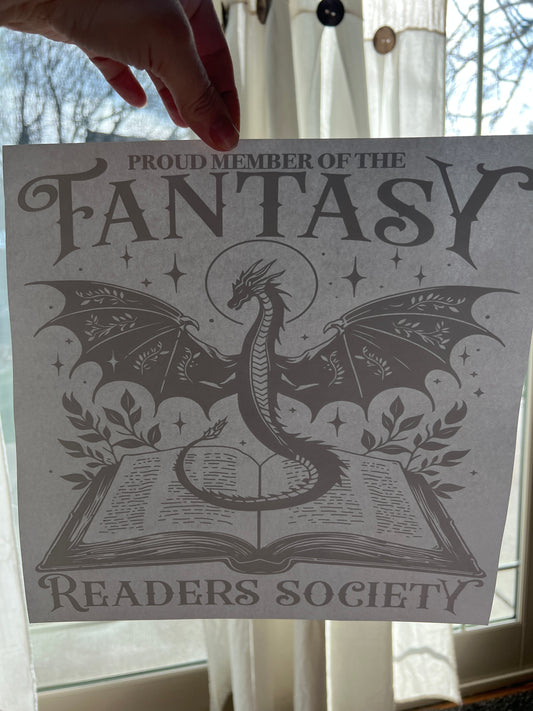 Proud member of the fantasy (black)